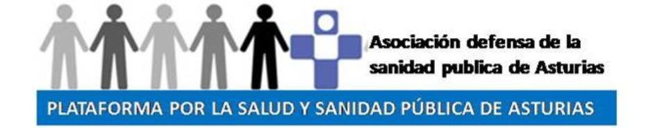 Plataforma por la Salud y la Sanidad Publica de Asturias
